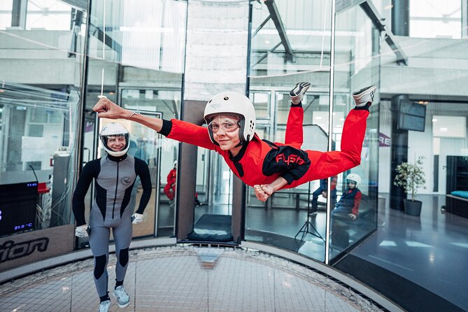 Bodyflying & Indoor Skydiving at FlyStation Munich - Arrive early at Bajuwarenstrasse 1