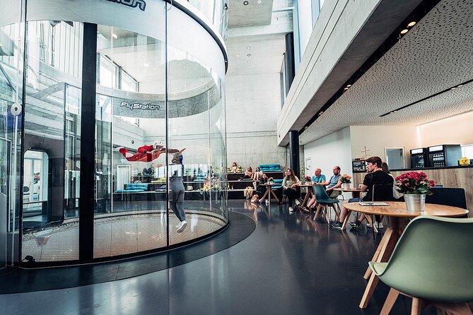 Bodyflying & Indoor Skydiving at FlyStation Munich - Suit up with everything supplied