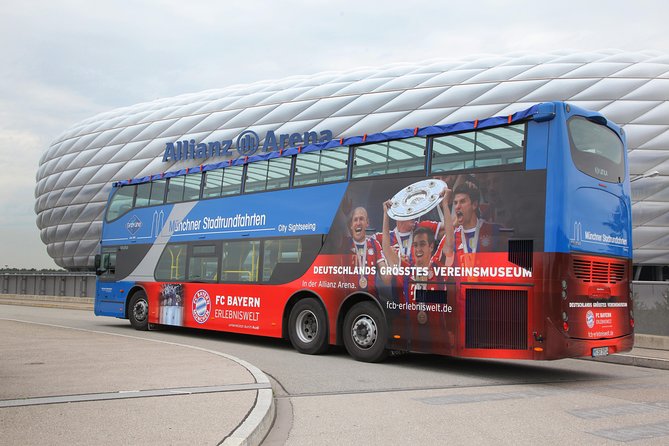 FC Bayern Munich Allianz Arena Tour and Panoramic Munich Tour - Forty-five minutes at the FC Bayern Museum