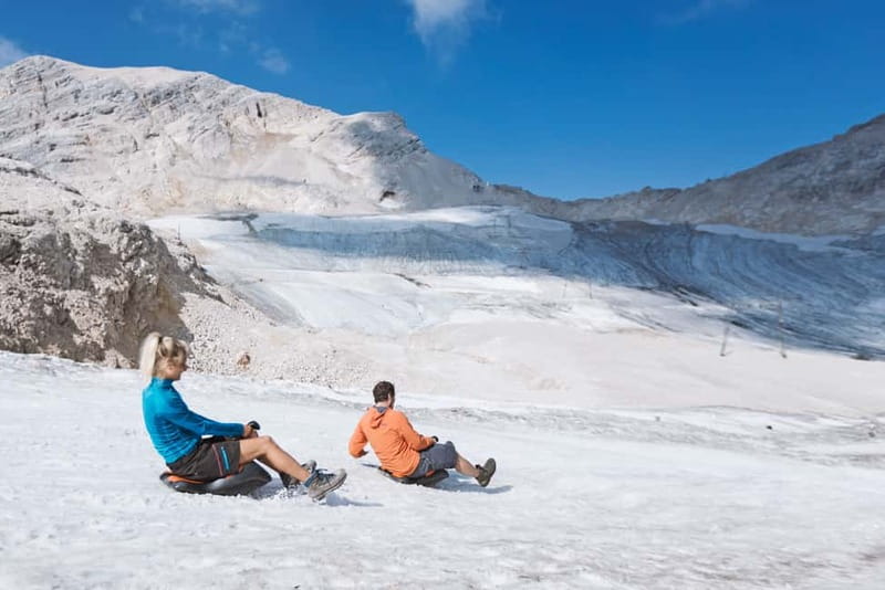 From Munich: Tour of Germany's Highest Peak Zugspitze - Snow, sledding, and the glacier