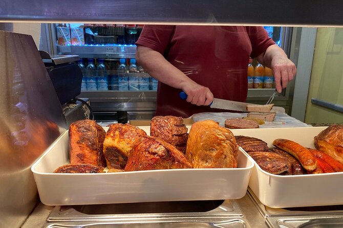 Munich 2 Hour Food Power Tour - The Schmalznudel stop at Café Frischhut