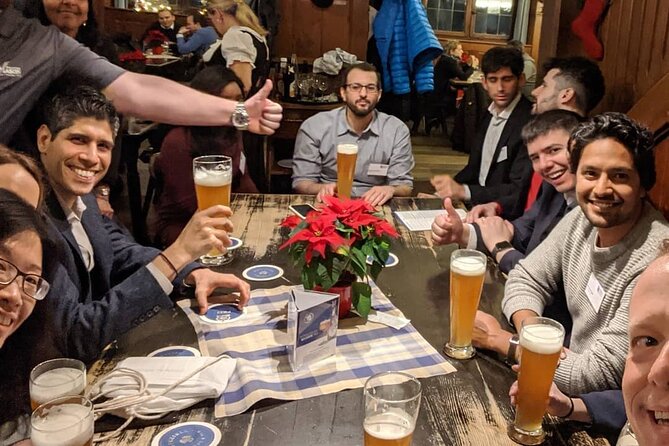 Munich Beer and Bavarian Bites Small-Group Tour - A strong monastery beer beside Frauenkirche