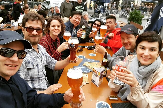 Munich Beer and Bavarian Bites Small-Group Tour - Starting at Marienplatz with a local beer