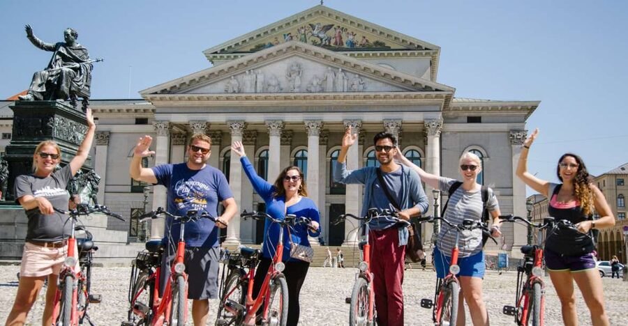 Munich: Bike Tour with Beer Garden Break - Starting at Karlsplatz and the grand squares