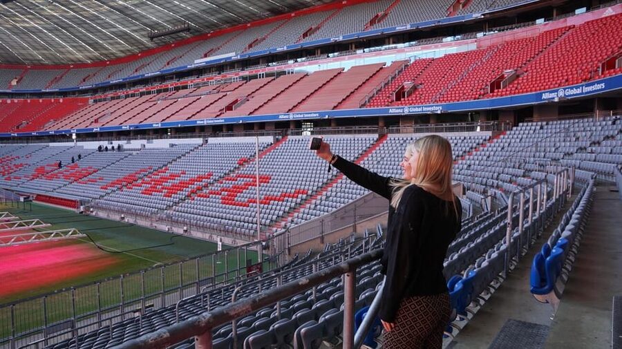 Munich: FC Bayern Museum + Arena View - What the North Stand view gives you