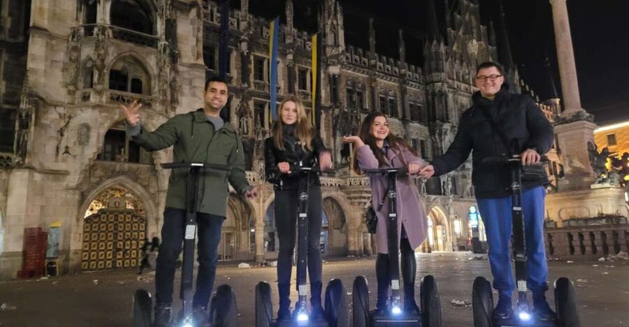 Munich: Guided City Highlights Night Tour by Segway - Key points to know before booking