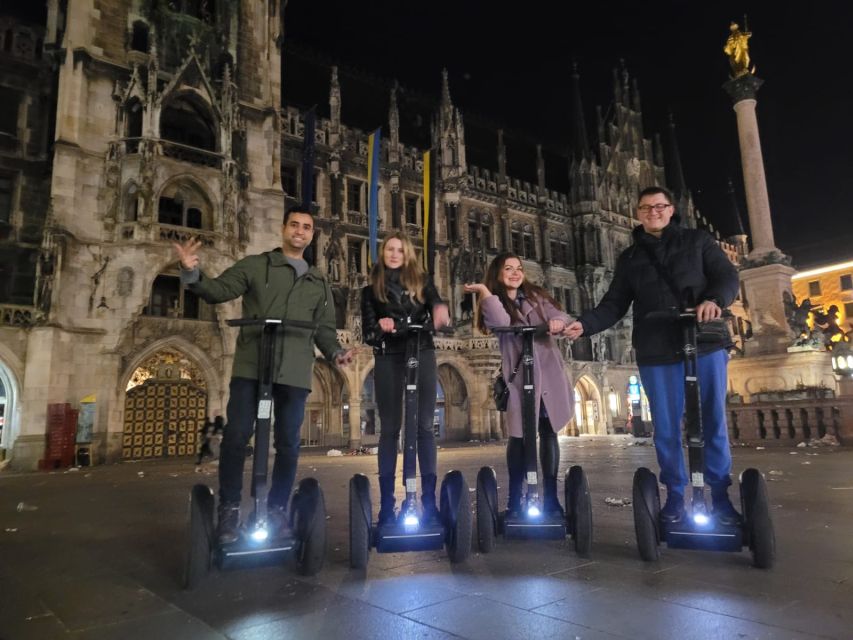 Munich: Guided City Highlights Night Tour by Segway - Royal Munich around the Residenz and Hofgarten
