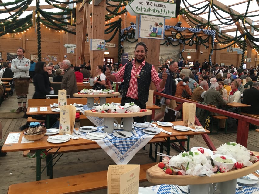 Munich Oktoberfest All-Inclusive Tour - Walking to Oktoberfest with useful photo stops