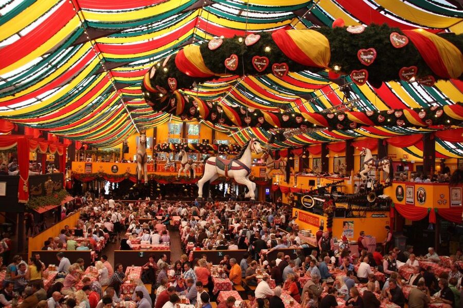 Munich: Oktoberfest Big Beer Tent Evening Table Reservation - When to book, and what to bring