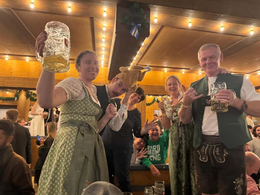Munich: Oktoberfest Big Beer Tent Evening Table Reservation - What this Oktoberfest reservation actually gives you