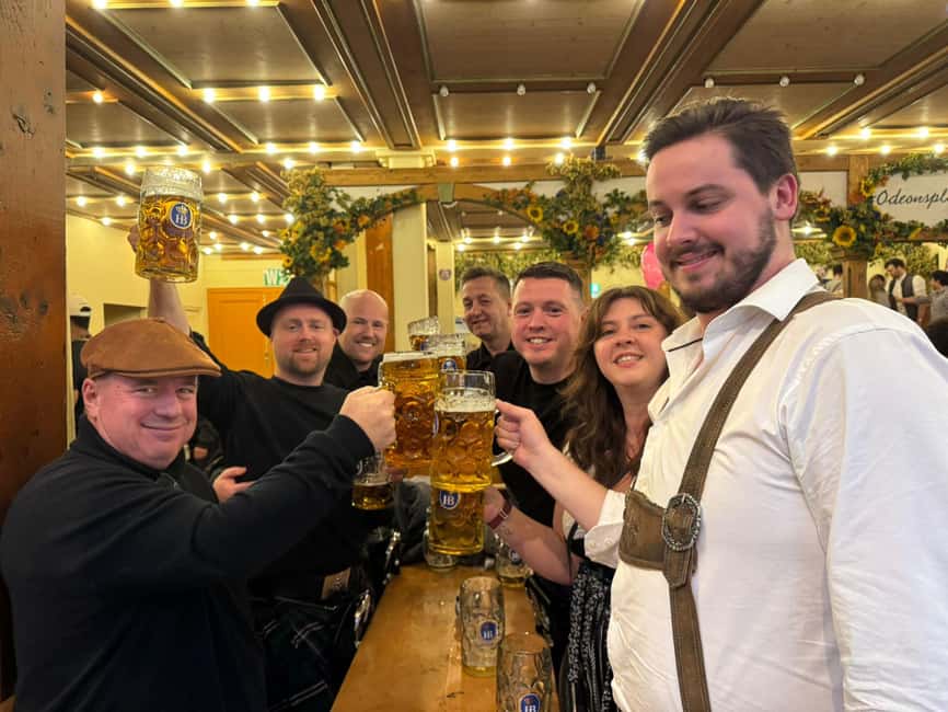 Munich: Oktoberfest Big Beer Tent Evening Table Reservation - Choosing between the Hofbräu and Paulaner tents