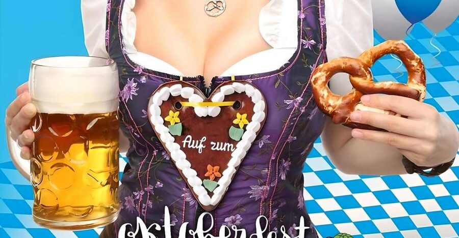 Munich: Oktoberfest Big Beer Tent Evening Table Reservation - Starting at the dirndl and lederhosen shop