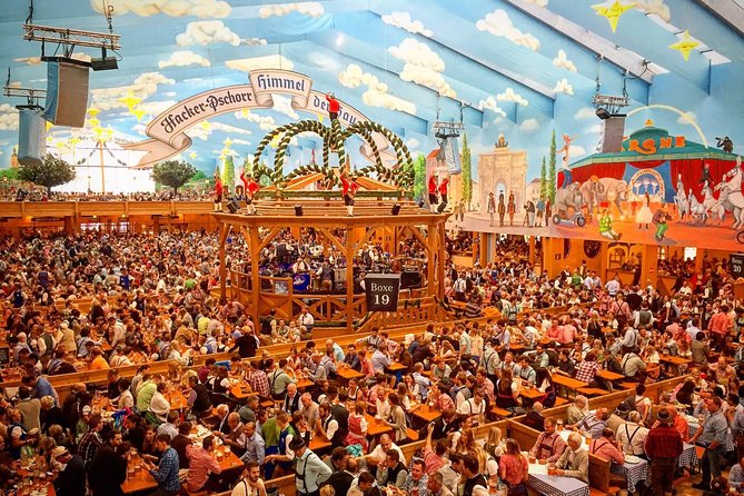 Munich Oktoberfest Tour with Beer Hall Table Reservations - Schützen-Festzelt and the social side of Oktoberfest