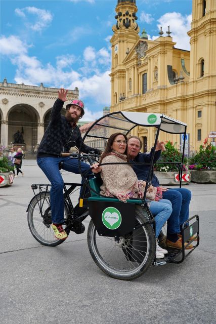 Munich: Old Town and English Garden Rickshaw Tour - Starting beside St. Peter’s Church