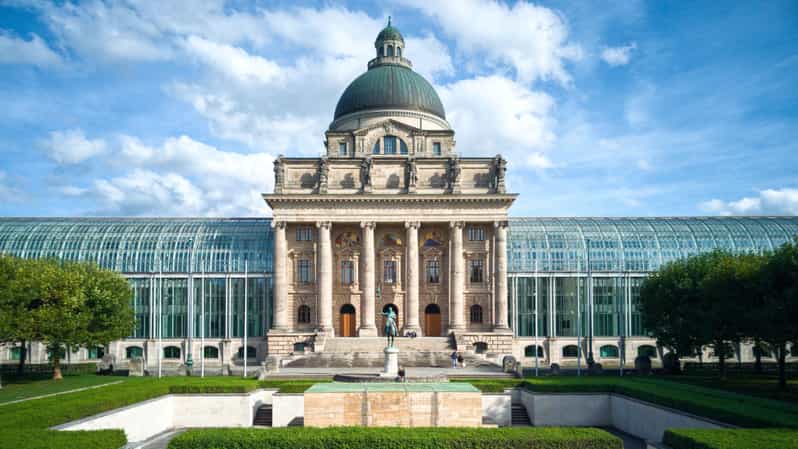 Munich Private Walking Tour with the BMW Museum and BMW Welt - Marienplatz, the Glockenspiel, and Munich’s public face