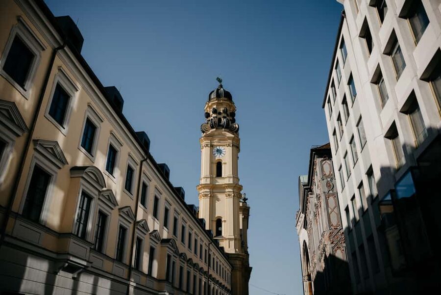Munich's 500 Years of Architecture Guided Tour - A quieter turn at St. Lukas and the Isar River