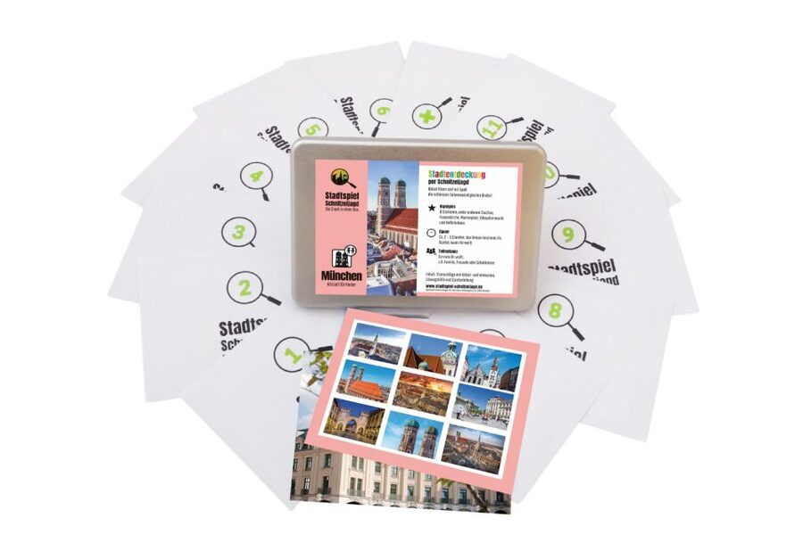 Munich: Scavenger Hunt Self-Guided Tour for Children - A Flexible Way to Sightsee