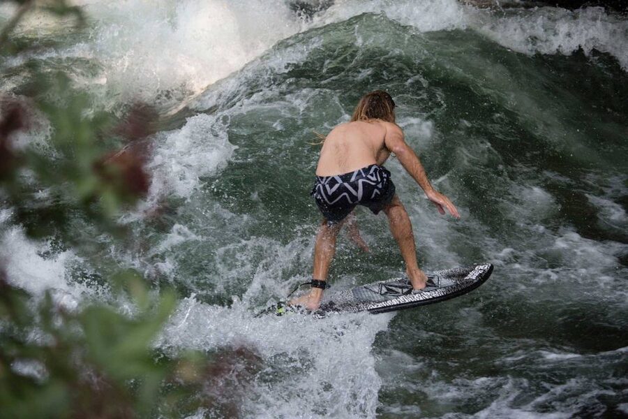 Munich Surf Experience Surfing In Munich Eisbach River Wave - Why the Eisbachwelle is such a Munich original