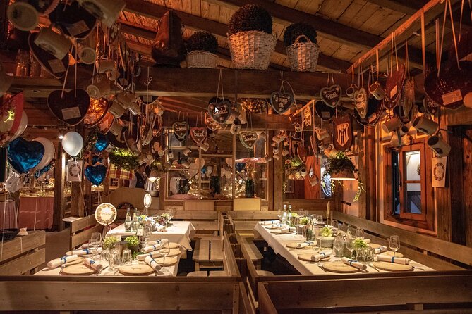 Private VIP Oktoberfest, Table, 3-Course-Menu, Beer & Champagne - Inside a 3,000-person Oktoberfest tent