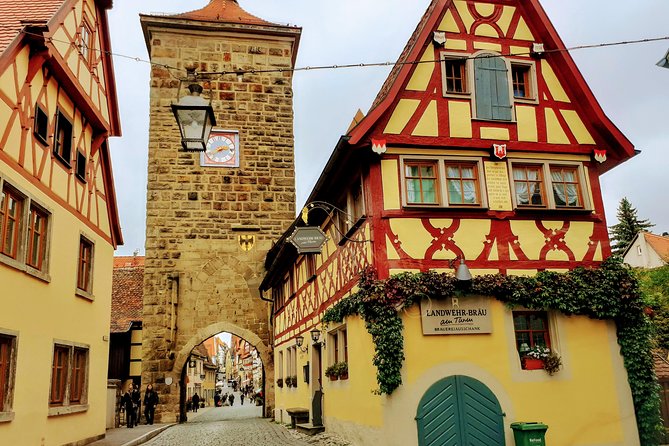Romantic Road Exclusive Private Tour from Munich to Rothenburg ob der Tauber - Harburg Castle brings the medieval setting to life